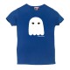 Camiseta manga corta azulona diseño fantasma