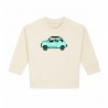 Sudadera adulto unisex crema coche 600 mint