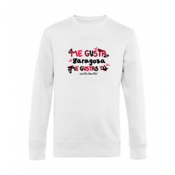 Sudadera infantil "ME GUSTA ZARAGOZA ME GUSTAS TÚ"