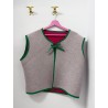 Chalecos reversibles ribete Verde