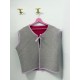 Chalecos reversibles ribete Rosa
