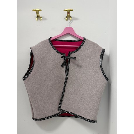 Chalecos reversibles ribete Bolitos