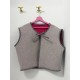 Chalecos reversibles ribete Negro Bolitos