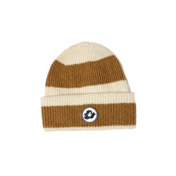 Gorro rayas Carita Bonita beig