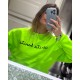 Sudadera Lima letras Carita Bonita