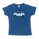 Camiseta manga corta para niños diseño el 600 azulito