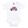 Body bebé coche 600 rosa