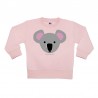 Sudadera sin capucha rosa diseño Koala